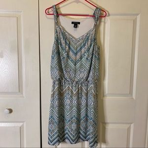 White House Black Market Mint Green Dress